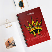 Royalty Spiral Notebook - Ruled Line