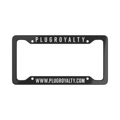 PlugRoyalty License Plate Frame