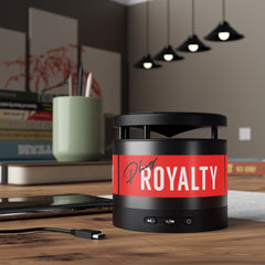 Plug Royalty Logo Bar Metal Bluetooth Speaker and Wireless Charging Pad