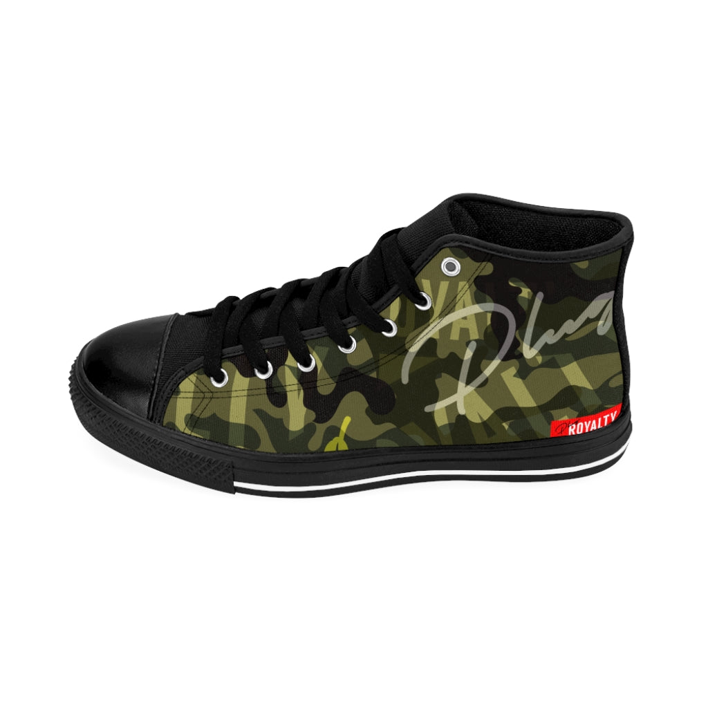 Plug Walk Men High-top Sneakers - Camo