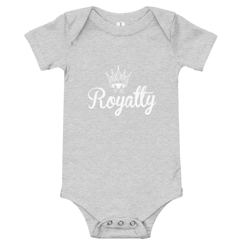 PlugRoyalty Baby short sleeve one piece
