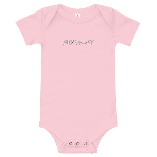 R.O.Y.A.L.T.Y Baby short sleeve one piece