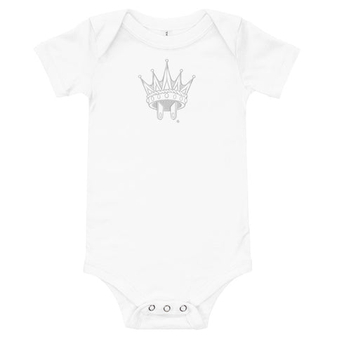 Official logo Baby short sleeve one piece