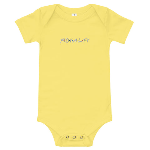 R.O.Y.A.L.T.Y Baby short sleeve one piece
