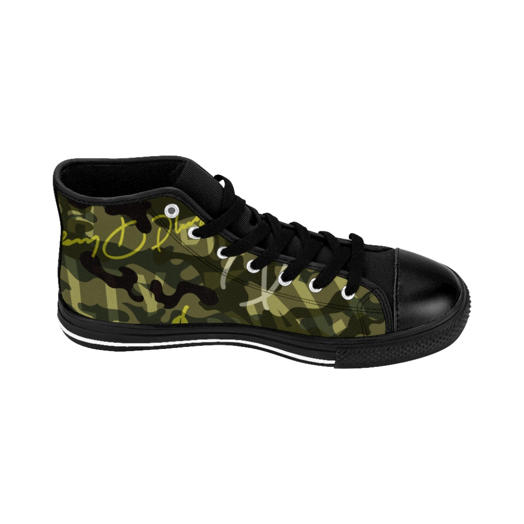 Plug Walk Men High-top Sneakers - Camo