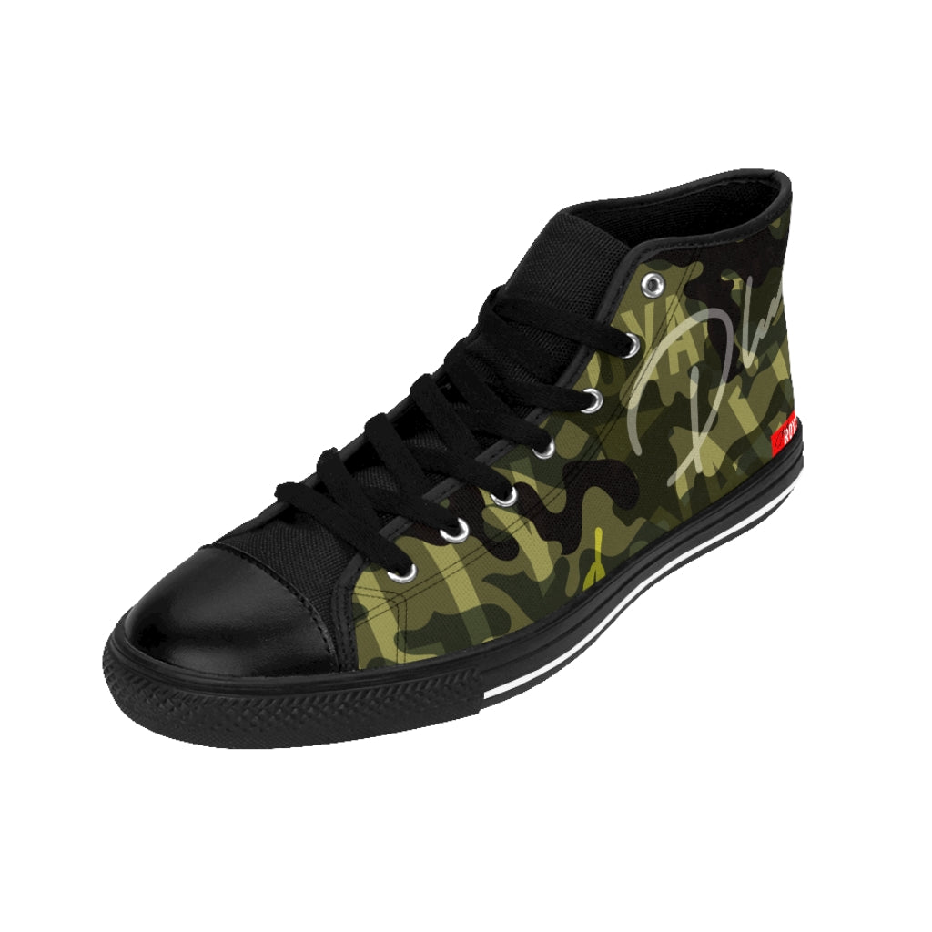 Plug Walk Men High-top Sneakers - Camo