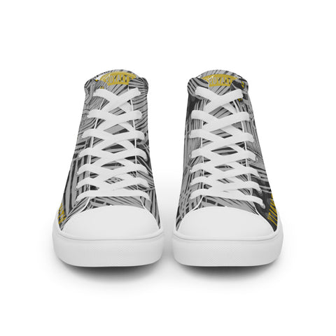 Medusa Plug high top canvas shoes