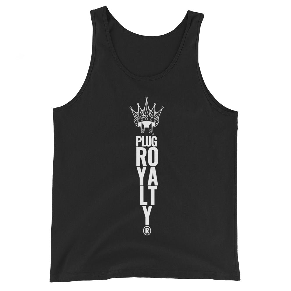 Royalty Loud Tank Top - Black/White