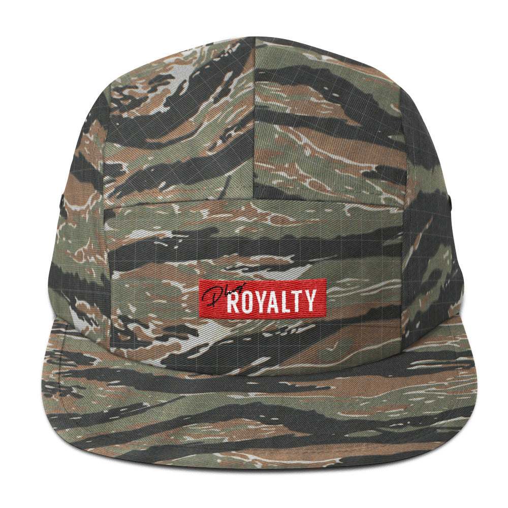 PlugRoyalty® Five Panel Cap "Camo"