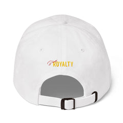 Official PlugRoyalty®  Dad Hat "White"