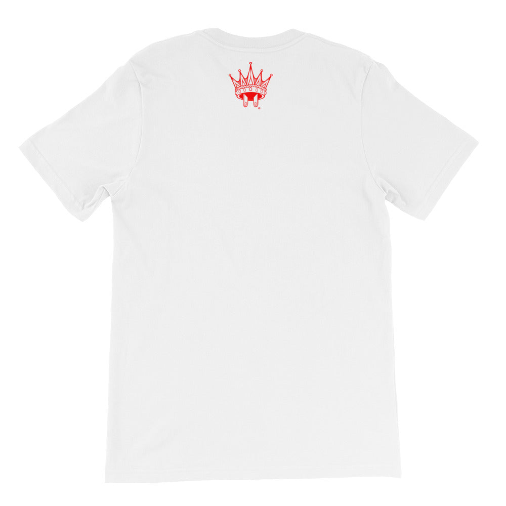 PlugRoyalty® Bar Short-Sleeve T-Shirt "White"