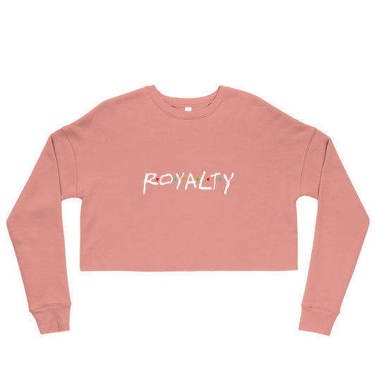 R.O.Y.A.L.T.Y Crop Sweatshirt