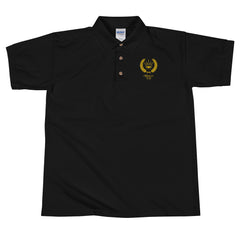 Embroidered PlugRoyalty® Crest XVI Polo Shirt