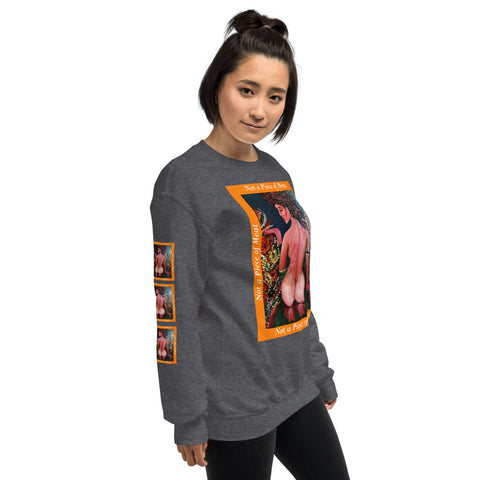 Not a Piece of Meat Sweatshirt (Grey)