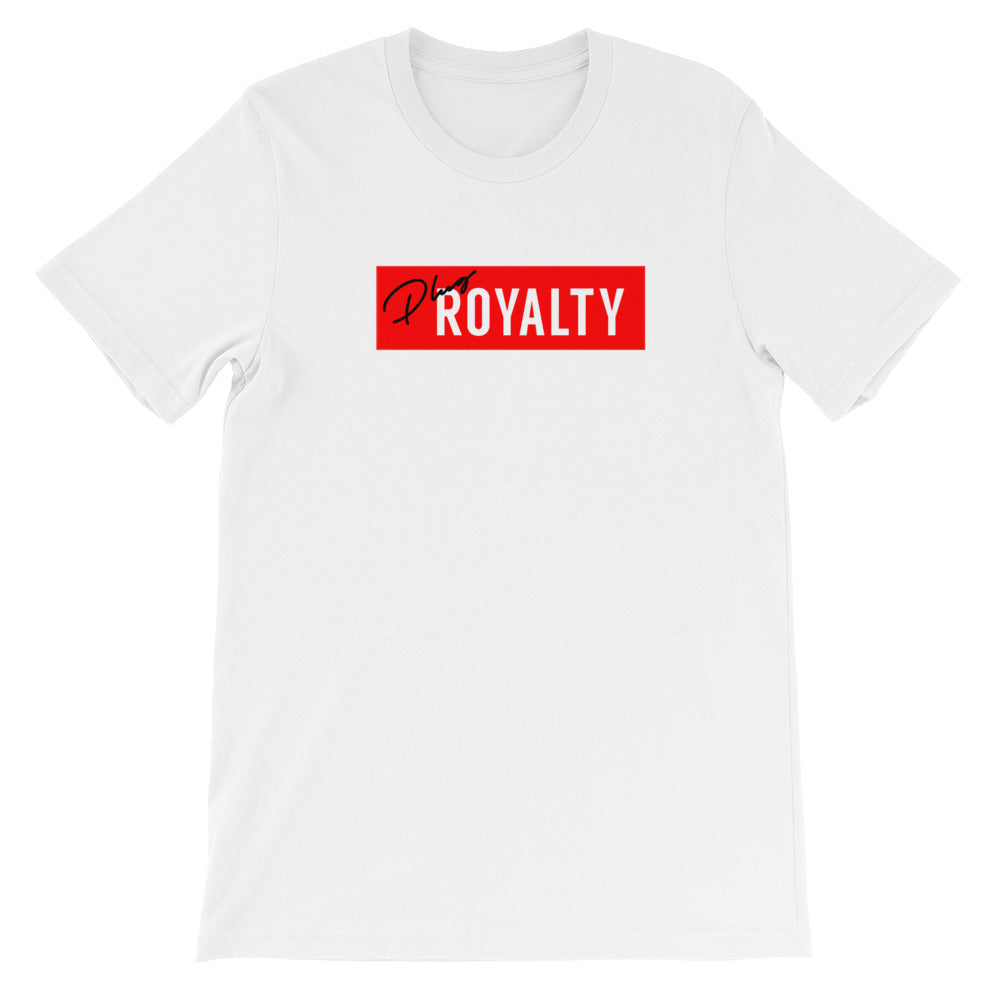 PlugRoyalty® Bar Short-Sleeve T-Shirt "White"