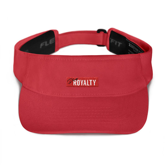 PlugRoyalty® Visor "Red"