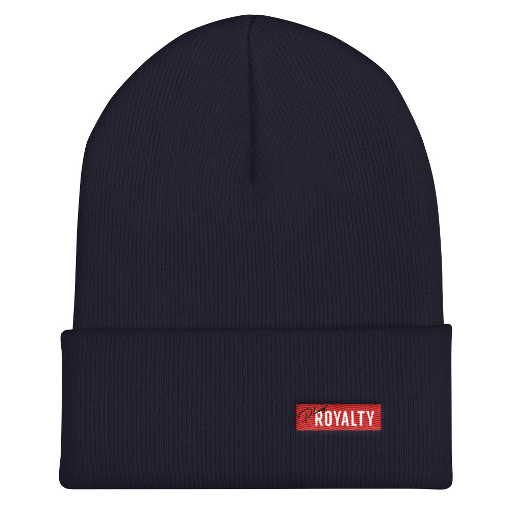 PlugRoyalty® Cuffed Beanie "Navy"