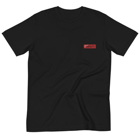 EMBROIDERED PLUGROYALTY® logo bar T-Shirt