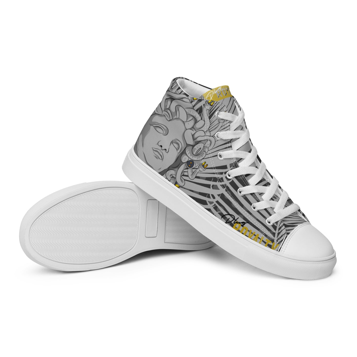 Women’s high-top Medusa Plug canvas shoes