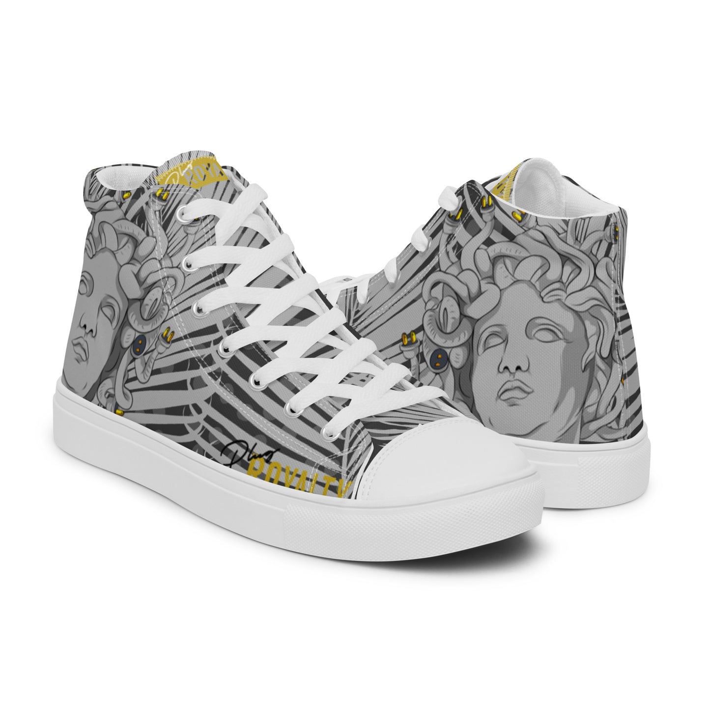 Women’s high-top Medusa Plug canvas shoes