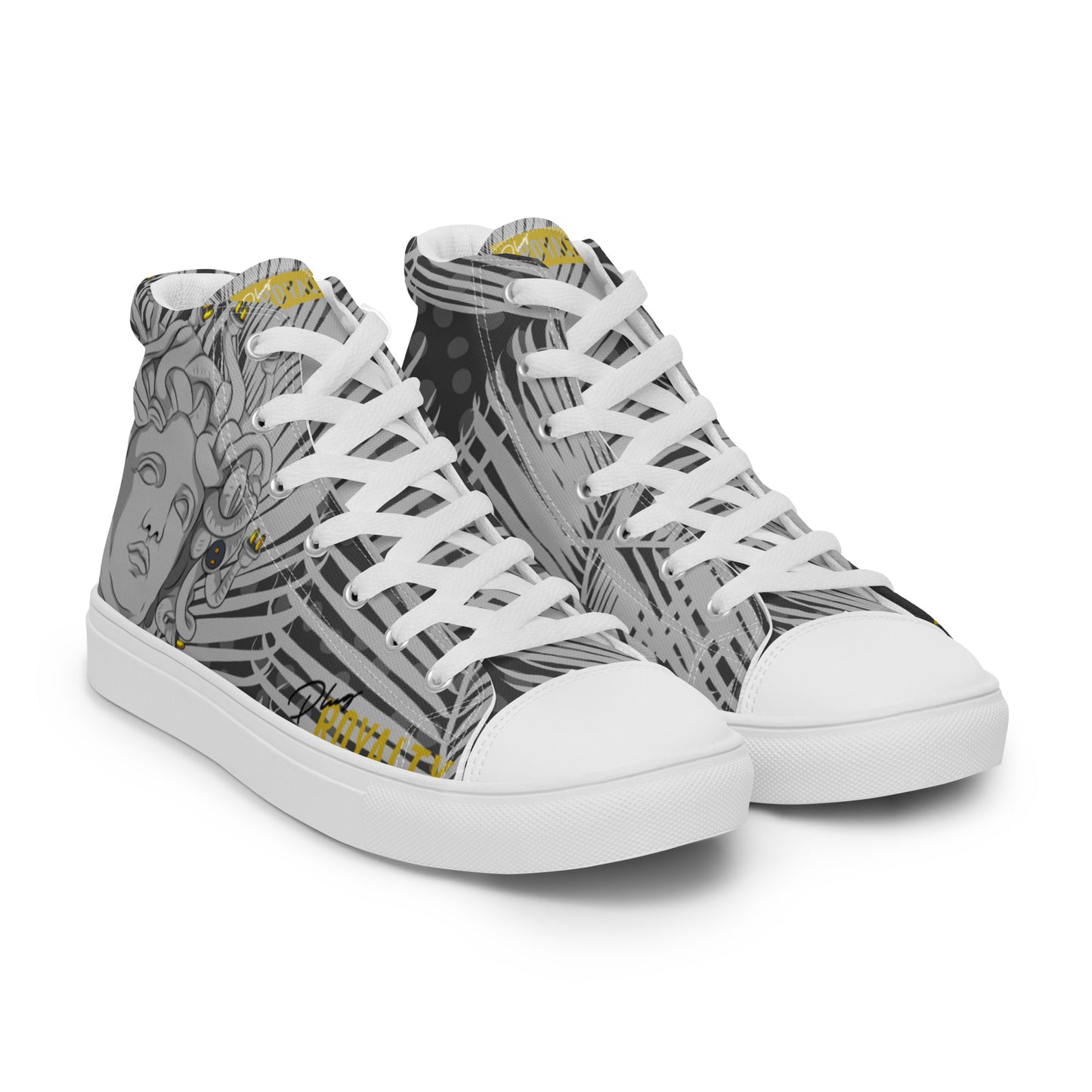 Women’s high-top Medusa Plug canvas shoes